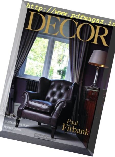 essence Decor – Autumn 2016 Cover