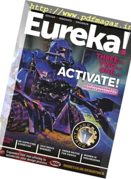 Eureka Magazine – November 2016 Cover