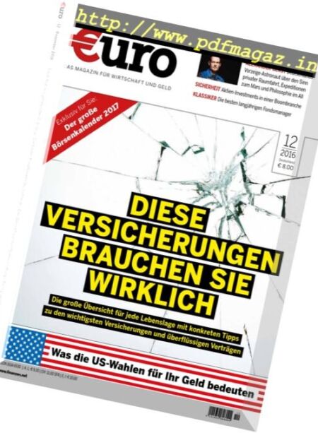 Euro Germany – Dezember 2016 Cover