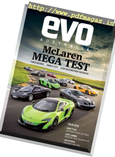 evo Australia – November 2016 Cover