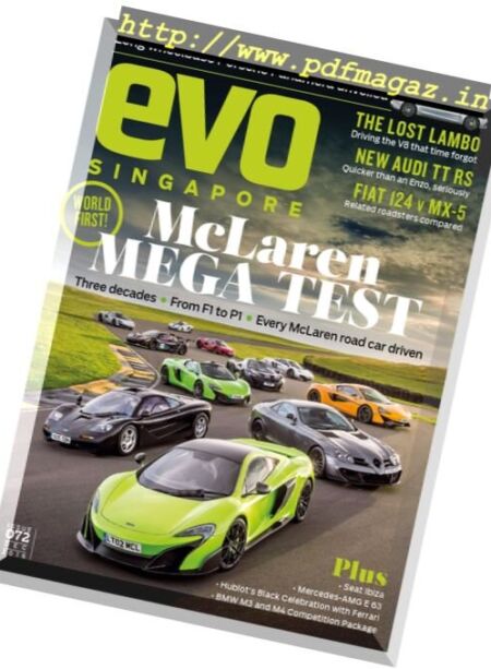 evo Singapore – December 2016 Cover