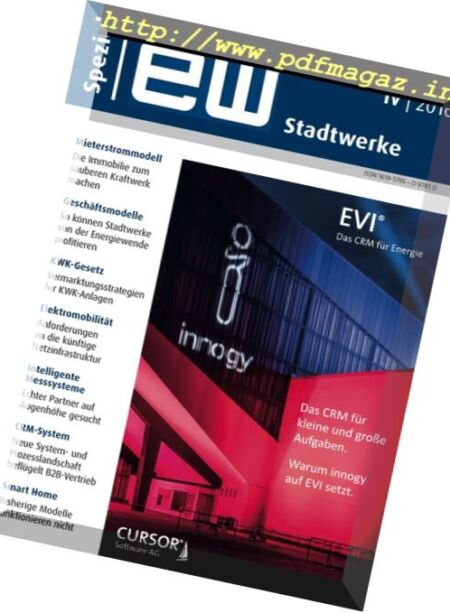 EW Spezial – Nr.4, 2016 Cover
