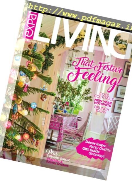 Expat Living Singapore – December 2016 Cover