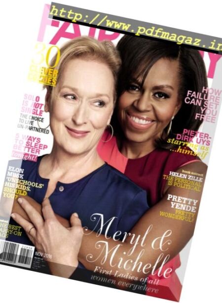 Fairlady – November 2016 Cover