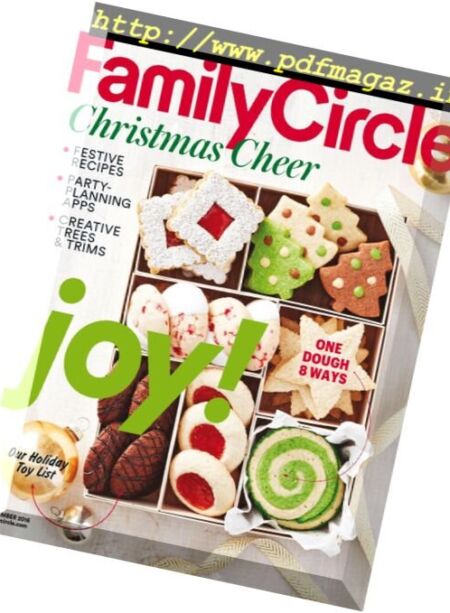 Family Circle – December 2016 Cover