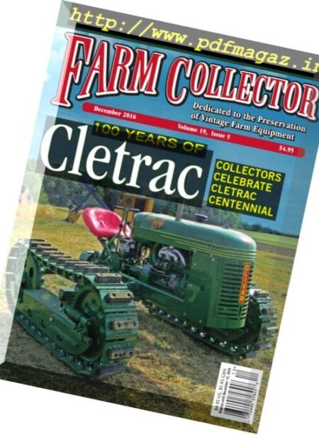 Farm Collector – December 2016 Cover