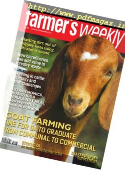 Farmer’s Weekly – 25 November 2016