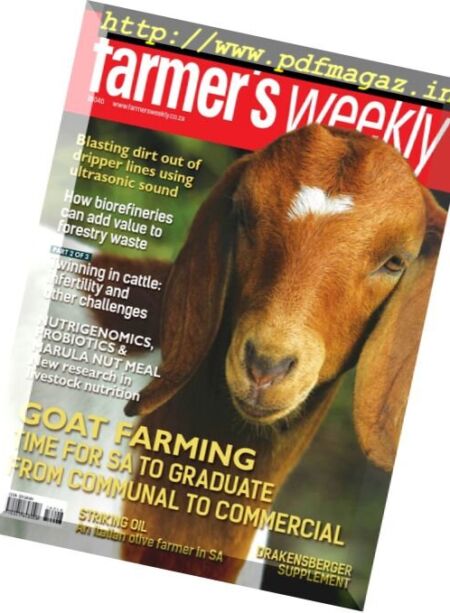 Farmer’s Weekly – 25 November 2016 Cover