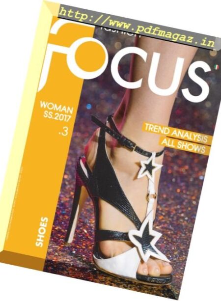 Fashion Focus Woman Shoes – Spring-Summer 2017 Cover