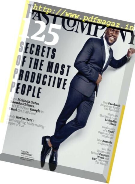 Fast Company – December 2016 – January 2017 Cover