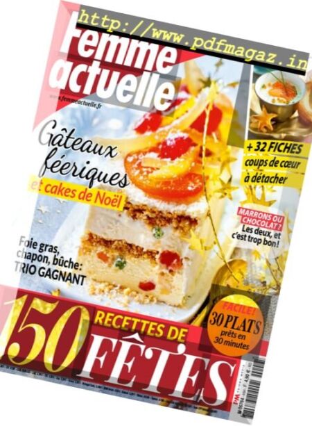 Femme Actuelle – Hors-Serie – Novembre 2016 Cover