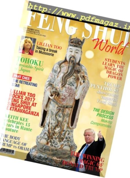 Feng Shui World – December 2016 Cover