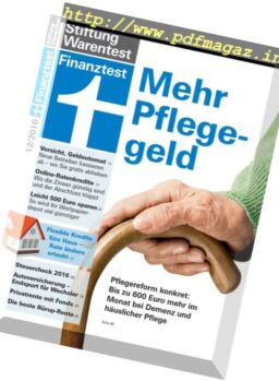 Finanztest – Dezember 2016