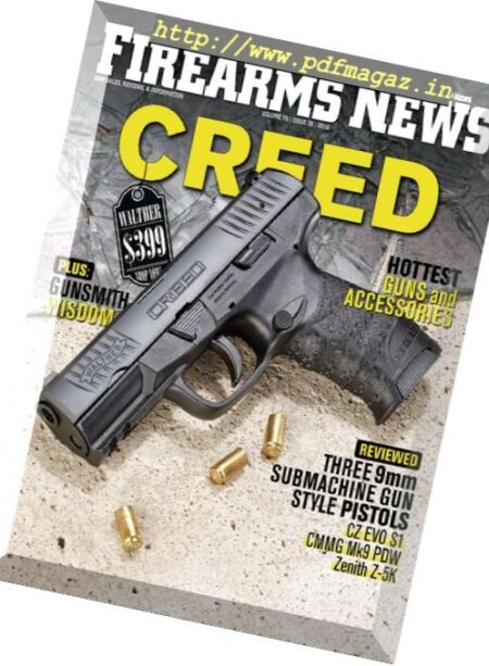 Firearms News – Volume 70 Issue 26 2016 Cover