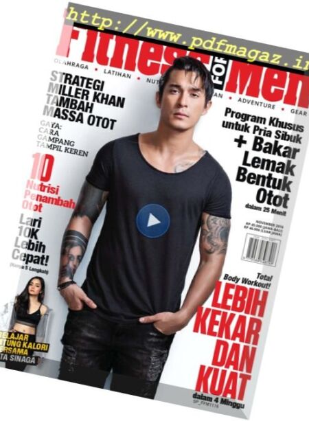 Fitness For Men Indonesia – November 2016 Cover