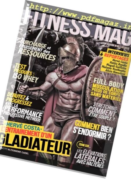 Fitness Mag – Decembre 2016 Cover