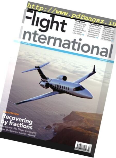 Flight International – 25 – 31 October 2016 Cover