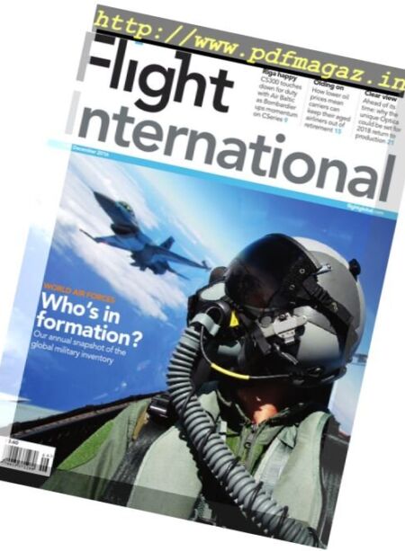 Flight International – 6 – 12 December 2016 Cover