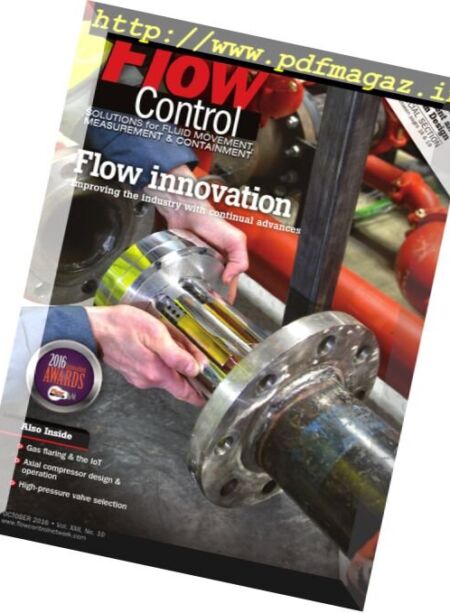 Flow Control – October 2016 Cover
