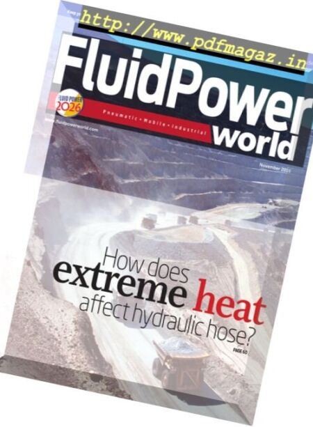 Fluid Power World – November 2016 Cover