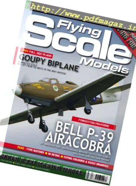 Flying Scale Models – December 2016 Cover