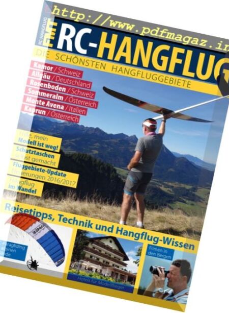 FMT Flugmodell und Technik – Extra Nr.11 – RC-Hangflug 2016 Cover
