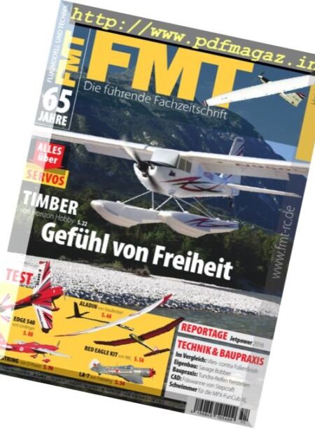 FMT Flugmodell und Technik – November 2016 Cover