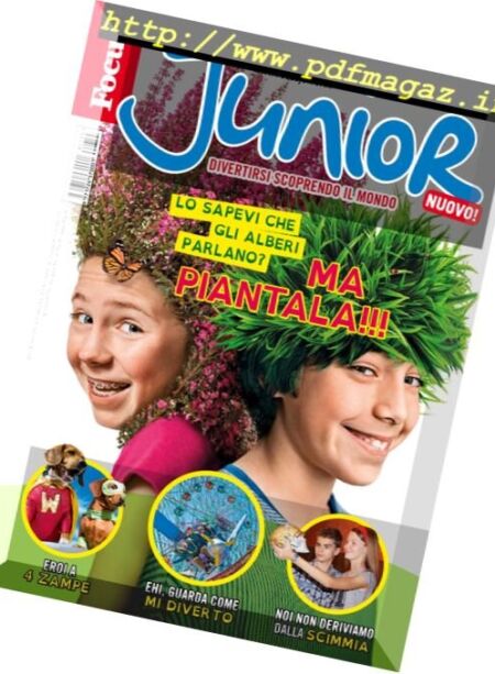 Focus Junior – Dicembre 2016 Cover