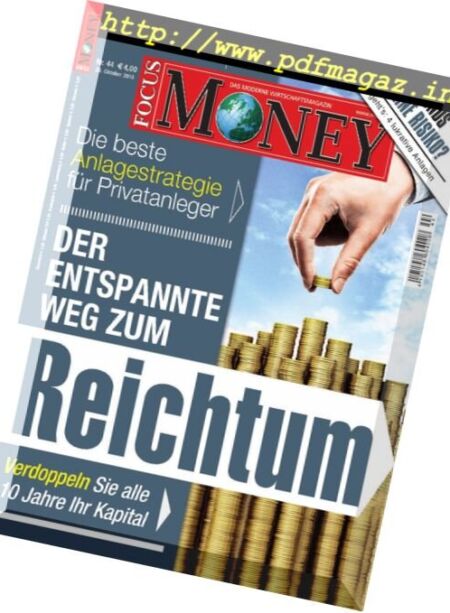 Focus Money – 26 Oktober 2016 Cover
