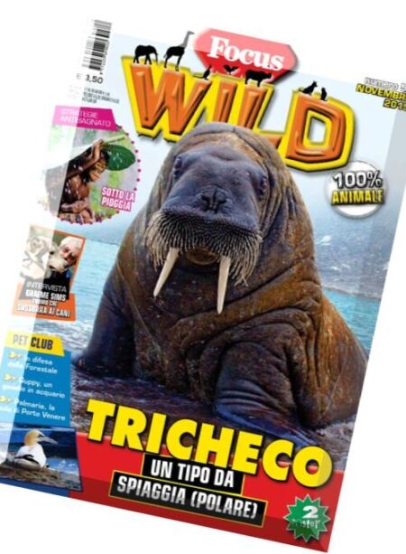 Focus Wild – Novembre 2015 Cover