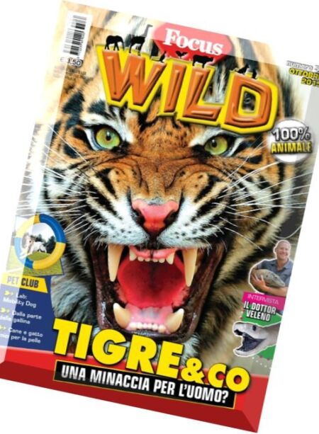 Focus Wild – Ottobre 2015 Cover