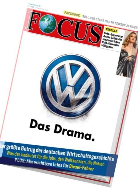 Focus – Nr.40, 26 September 2015 Cover