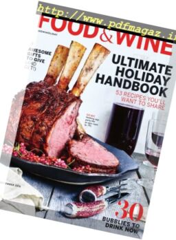 Food & Wine – December 2016