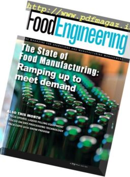 Food Engineering – October 2016