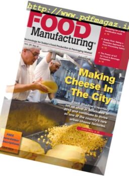 Food Manufacturing – July-August 2016