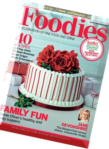 Foodies Magazine – November 2016 Cover