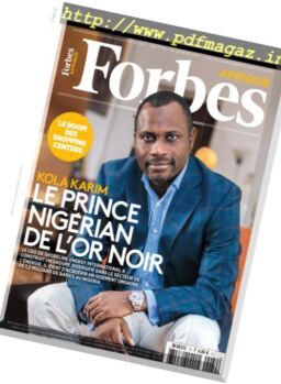 Forbes Afrique – Novembre 2016