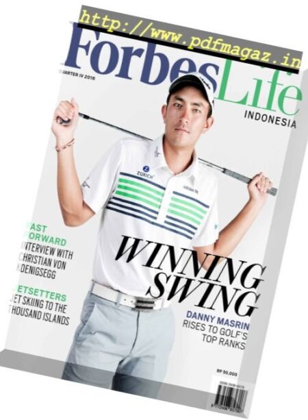 Forbes Life Indonesia – September-Desember 2016 Cover