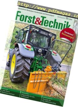 Forst & Technik – Nr.12 2016