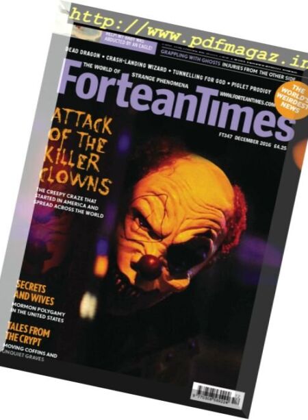 Fortean Times – December 2016 Cover