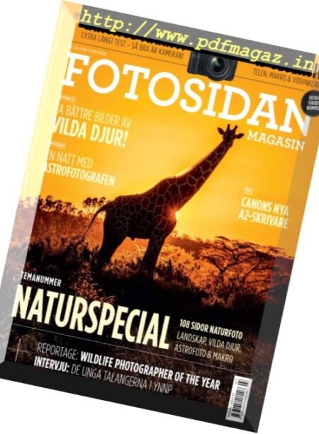 Fotosidan Magasin – Nr.7, 2016 Cover