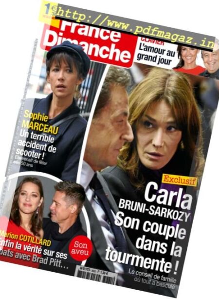 France Dimanche – 25 Novembre au 1 Decembre 2016 Cover