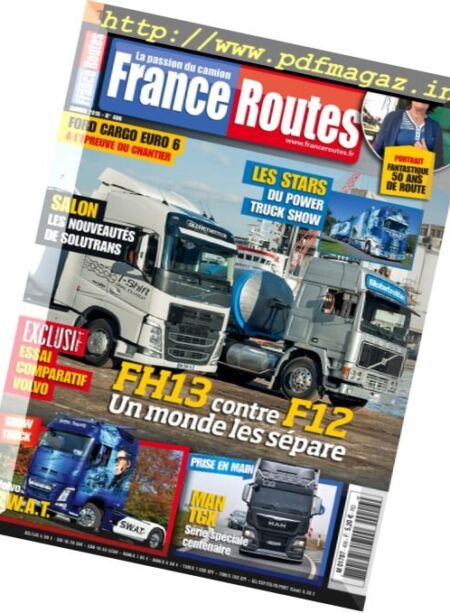 France Routes – Janvier 2016 Cover