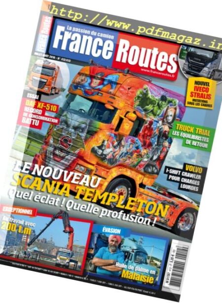 France Routes – Juillet-Aout 2016 Cover