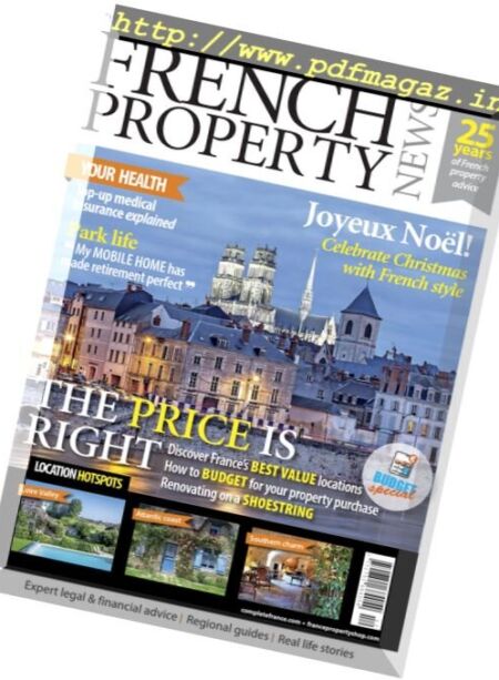 French Property News – December 2016 Cover