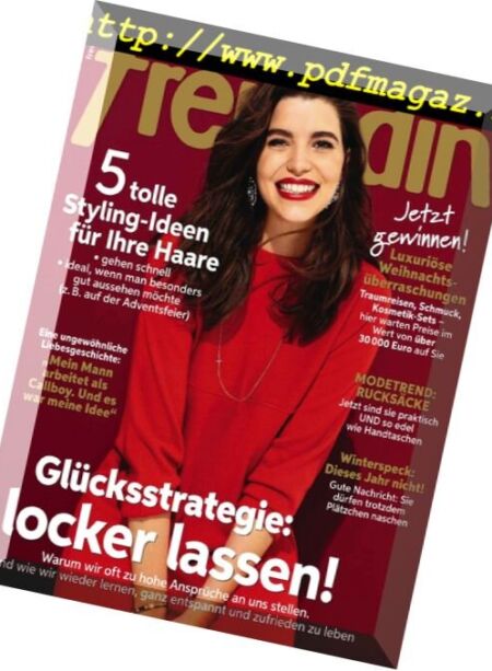 Freundin – 16 November 2016 Cover