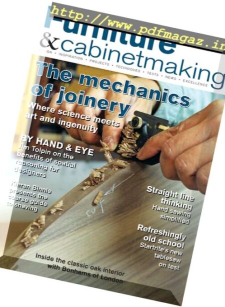 Furniture & Cabinetmaking – Winter 2016 Cover