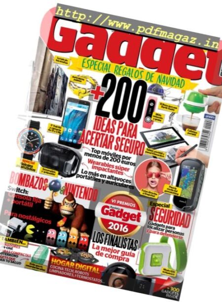 Gadget Spain – Diciembre 2016 Cover