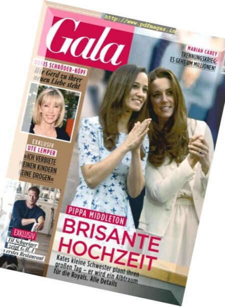 Gala Germany – 3 November 2016 Cover