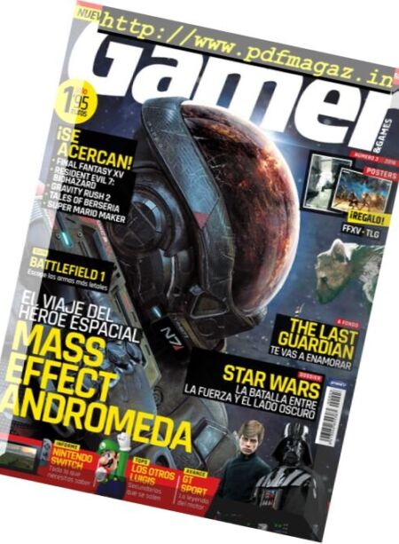 Gamer Spain – Diciembre 2016 Cover